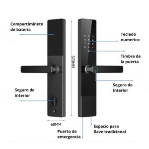 Cerradura inteligente wifi 574TYF-6068