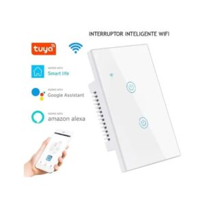 Interruptor inteligente touch wifi sencillo Vulcano K3L-02