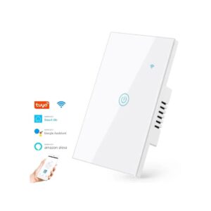 Interruptor inteligente touch wifi sencillo Vulcano K3L-01